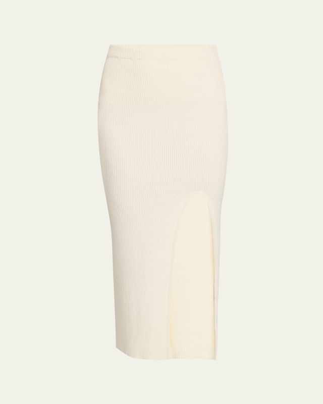 Sora Strapless Cashmere-Blend Midi Dress